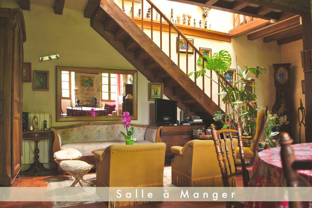 Bed and Breakfast Chez Mamie Et Papi Puynormand Exterior foto