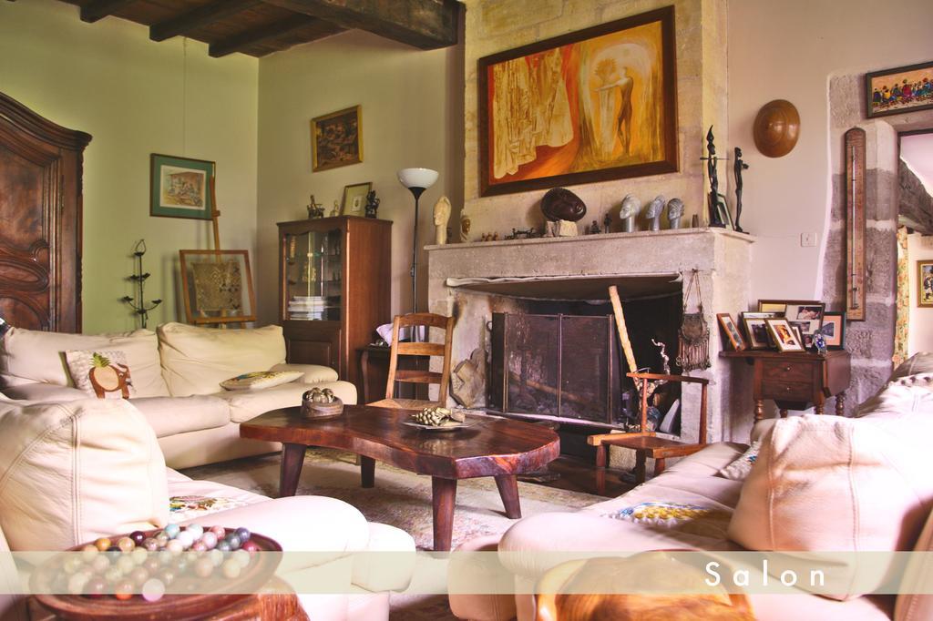 Bed and Breakfast Chez Mamie Et Papi Puynormand Exterior foto