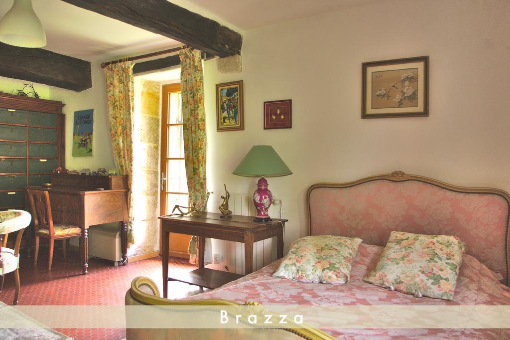 Bed and Breakfast Chez Mamie Et Papi Puynormand Exterior foto