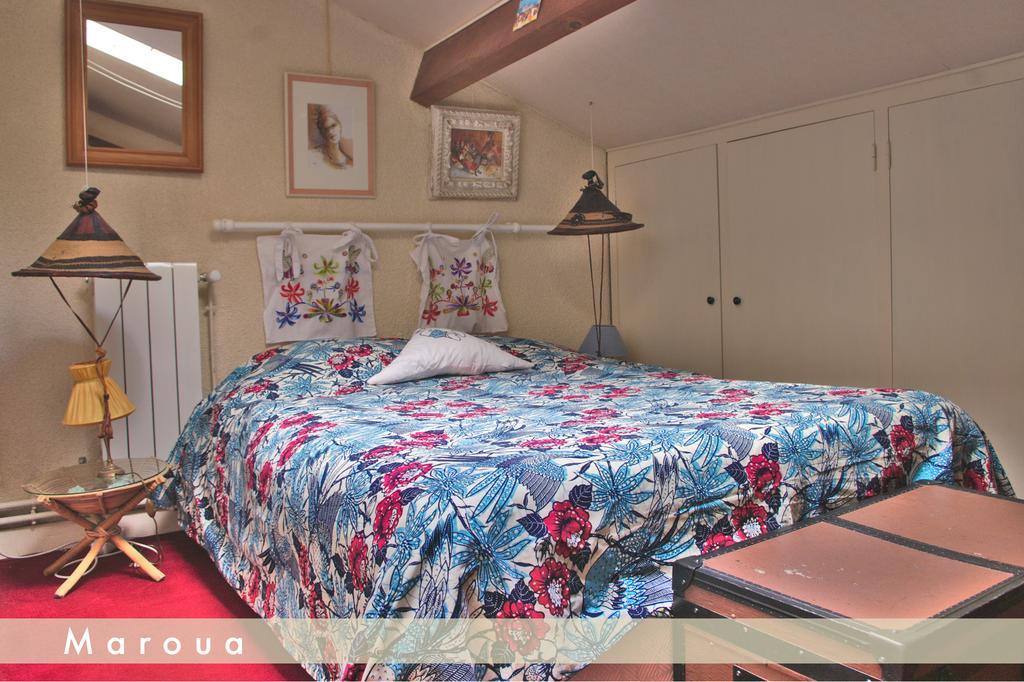 Bed and Breakfast Chez Mamie Et Papi Puynormand Zimmer foto